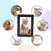 NEW DREAM Pet Cremation Box with Photo Frame | Dog Ashes Urn - Wood Keepsake Memorial Urn for Cats or Dogs (Black) - Buy Online on GoSupps.com