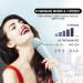 Therapeutic Cordless Wand Massager - 8 Speeds, 20 Vibrating Patterns - USB Rechargeable - Handheld and Powerful - Light Blue - Buy Online on GoSupps.com