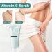 Vitamin C Body Scrub - Exfoliating Body Scrub - Vitamin C Body Exfoliator - Remove Dullness Gooseflesh Smooth Tender - Moisture Hydrating Restore Elasticity - Cleansing Pore Fade Pigmentation Radiance - Buy Online on GoSupps.com