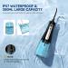 350ML Cordless Water Flosser - Powerful Teeth Cleaning & Flossing with 6 Jet Tips 5 Pressure Modes Rechargeable Oral Irrigator for Home & Travel (Black - Buy Online on GoSupps.com