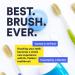 MOUTHWATCHERS Manual Toothbrushes - 20 Count - Floss Bristle Silver - Clean Teeth, Doctor-Designed - Buy Online on GoSupps.com