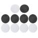 Electric Foot Grinder Replacement Heads Callus Remover Sanding Disc Exfoliating Sandpaper Disk Black White Coarse Fine Particles Durable Material