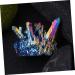 Luxshiny 3 Pcs Crystal Sculpture Decor Rhinestone Trim Desktop Amethyst Rhinestone Decoration Rhinestones Colorfulx3pcs 6X4.2CMx3pcs - Buy Online on GoSupps.com