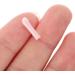 FRCOLOR Ear Spoon Tips Ear Cleaner Replacement Tips 10pcs Soft Silicone Ear Wax Pick Removal Tips Safety Ear Scoops Sleeves Accessories Set for Teens Adults Oval Pink - Buy Online on GoSupps.com