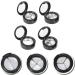 Didiseaon 4 pi ces Bo te de Fard Paupi res Vide Ronde avec Plateau pour L vres Bo te de Rangement Cosm tique Portable et R sistante pour Maquillage de Voyage - Buy Online on GoSupps.com