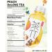 Tea PI Iced Tea Peach Oolong Tea Sweet Iced Fruit Tea Bottles Real Juice -16.9 fl oz 500mL 15 Pack - Buy Online on GoSupps.com