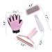 Coopupet 3-in-1 Pet Hair Brush Set: Self Cleaning Slicker Brush, Grooming Glove, Lint Remover - Ideal for Long & Short Haired Dogs & Cats - Reduces Shedding - Efficient Pet Hair Remover - Pink - Buy Online on GoSupps.com