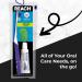 REACH Ultraclean Travel Kit Toothbrush with Cap and Toothpaste - TSA-Friendly, Multi-Angled Soft Bristles in Resealable Bag - Buy Online on GoSupps.com