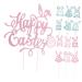 1 Set Easter Decoration Easter Cupcake Toppers Bunny Food Party Cupcake Toppers Easter Bunny Cupcake Toppers Bunny Ear Cake Decoration Party Cake Decor Cake Pick Paper Dessert