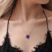 Women's Map Pendant Twelve Necklace Constellation Wild Necklace Simple Personality Clavicle Star Necklaces & Pendants Simulated Diamond Initial Necklace (E One Size) - Buy Online on GoSupps.com
