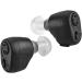 Digital Hearing Amplifier - in-The-Canal (ITC) Pair of in Ear Sound Amplification Devices Audiologist and Doctor Designed Personal Sound Amplifier for Adults and Sound Enhancer Set by MEDca (Black)