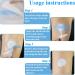 100 Pieces Freestyle Libre Waterproof Skin-Friendly Adhesive Plaster | Transparent Round Adhesive for Libre 1 2 & 3 Sensors - Buy Online on GoSupps.com