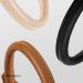 Collardirect Handmade Round Leather Dog Collar | Soft Padded Rolled Real Leather | Adjustable for Small Dogs & Cats | Available in Black Pink Red Purple Blue (23-28 cm) - Buy Online on GoSupps.com