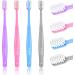 Wllhyf Soft Toothbrush for Adults - Extra Soft Microborts for Gentle Cleaning & Gum Protection | Brightening Manual Toothbrush for Sensitive Teeth - Buy Online on GoSupps.com
