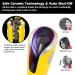 Automatic Curling Iron - Cordless Professional Hair Curler | 3 Temps & Anti-Tangle | Quick 4s Styling - Yellow - Buy Online on GoSupps.com