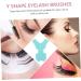 25pcs Y-Shaped Eyelash Brushes - Eyelash Lift Comb & Perm Tool for Lash Grafting - Cleanup Supplies for Perfect Lashes - Buy Online on GoSupps.com