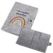 Cozy Raccoon Mutterpass Cover | Rainbow Felt | Made in Germany | Personal Gift for Expecting Mothers with Extra Pockets for Insurance & Ultrasound Photos - Buy Online on GoSupps.com