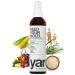 Yarok Natural Hair Spray Medium Hold - Vegan Hair Volumizer Spray with Rosemary Oil  Rice Extract  Vitamin E  C  & A - Non-Greasy & Travel Size Hairspray for Styling & Nourishing Locks - 8oz 8 Ounce (Pack of 1)