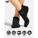 CS CELERSPORT 6 Pack Women's Ankle Running Socks - Black, Medium | Cushioned Low Cut Tab Athletic Socks - Buy Online on GoSupps.com
