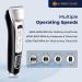 Cordless Trimmer for Beard Body & Head - Sharp Blades Waterproof 36 Lengths 7000 RPM Motor Includes Travel Bag - Buy Online on GoSupps.com