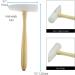 Beadsmith Nylon Wedge Hammer - 9.5 Wooden Handle, 3.8oz Head - Ideal for Metal & Wire Shaping, No Risk of Marring - Buy Online on GoSupps.com