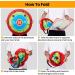 CHANG HUI Large Foam Axe Throwing Game Set for Kids | Indoor/Outdoor 27.6 Target Game | 4 Foam Axes & 3 Type Hook Axe Dart | Easy Fold Target - Buy Online on GoSupps.com