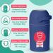 Baby Diaper Pail Patented Odor-Stop System Use Any Garbage Bag One Hand Free Lever Roll of Bag incld. (Cobalt Blue) - Buy Online on GoSupps.com