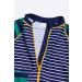 Bonverano Baby Boys Swimsuit UPF 50+ Sun Protection 12-18 Months Stripe 2 - Full-Length Zipper One Piece Swimwear - Buy Online on GoSupps.com