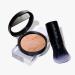 LAURA GELLER NEW YORK Baked Balance-n-Brighten Foundation with Retractable Airbrush Kabuki Brush Makeup Set Fair (2 PC)
