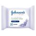 Johnson's Make Up Be Gone Pampering Wipes Moonflower 25 Count Packaging may vary 25 Count (Pack of 1)
