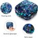 Abstract Blue Storage Bag for Women | Portable Menstrual Cup & Tampon Holder | Ideal for Teens & Nursing Pads - Buy Online on GoSupps.com