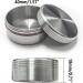 Buy Titanium Waterproof Pill Case | EDC Urgency Capsule Box | Pocket Metal Box for Camping - Silver - Buy Online on GoSupps.com