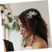 Beaupretty Bridal Hair Comb Clip Tiara Hair Accessories Flower Hair Comb Rhinestone Hair Comb Hair Side Comb Rhinestone Hair Decoration Iron Sheets Bride Rhinestones Wedding - Buy Online on GoSupps.com