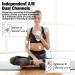 TENS Device for Pain Therapy - 2 Channels Muscle Stimulator with 8 Electrodes Pads | Effective Muscle Building & Pain Relief - Buy Online on GoSupps.com