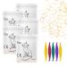 500 Pcs Orthodontic Elastic Rubber Bands, 4.5 Oz 1/4" Size Dental Rubber Traction Bands for Teeth Gap, Braces, Dog Grooming Top Knots, Bows, Braids, Tooth Gaps, and Dreadlocks fox 4.5 Oz 1/4"