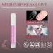 Venares Short Gel Nail Tips - 120 Premium Coffin Tips Pre-Polished for Easy Application | Complete Gel Nail Set with Glue & Buffers - Buy Online on GoSupps.com