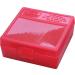 MTM 100 Round Flip-Top Ammo Box 38/357 Cal (Clear Red)