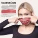 50x Medical Face Masks - Made in Germany CE Certified Type IIR 99.78% BFE One-Way Protection Adult Size Red - Buy Online on GoSupps.com