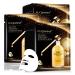 24K Gold Face Sheet Mask - Hydrating Whitening Anti-Aging Moisturizing & Firming Skin Care - Rejuvenate & Soothe Your Skin - Buy Online on GoSupps.com
