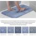 Elart Light Blue Bathing Mat Set - Washable Waterproof Bathroom Carpets with Suction Includes 60x100 cm & 60x50 cm Mats - Perfect for International Shipping - Buy Online on GoSupps.com