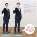 ULTECHNOVO 1set Heightening Socks Heel Softening Socks Soft Silicone Heel Lift Insole Sole Height Increase Invisible Sock Pad Sole Lifts Polyester Cotton Increased Heel Socks Men and Women 12.5x11cm Pink - Buy Online on GoSupps.com
