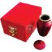Mini Red Small Cremation Keepsake Urn for Human Ashes - Beautiful Celebration of Life - Timeless Comfort in Red Box - Buy Online on GoSupps.com