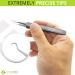 Blackhead Tweezer - Professional Curved Steel Comedone Extractor | Rapid Vitality - Buy Online on GoSupps.com