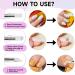 5 Pcs Dual Tipped Silicone Nail Tools - Acrylic Handle Nail Art Brushes for Home & Salon - Buy Online on GoSupps.com