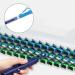 Fiber Cleaning Tool Click Fiber Cleaning and Protective Case More Than 800 Cleanings 180 Degree Rotate LC and MU Fiber Cleaning Xiatiam - Buy Online on GoSupps.com