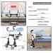 Portable Transfer Lift Elderly Transfer Lift 180 Split Multifunctional Patient Transfer Care Wheelchair for Relderly Disabled - Buy Online on GoSupps.com