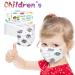 Children's Mask Disposable Face_Masks Industrial 3Ply Ear Loop Cute Printed Outdoor School Protective Breathable Face Cover White-2 50pcs - Buy Online on GoSupps.com
