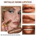 Oulac Metallic Nude Lipstick 3PCS - Vegan & Cruelty-Free Full-Coverage Lip Color - Buy Online on GoSupps.com