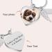 Farfume Personalised Urn Necklace for Ashes of Loved Ones Customised Photo Cremation Ashes Pendant Necklaces with Engraving Text Memorial Heart Keepsake Jewelry A-1 Silver Heart Ashes Necklace - Wings - Buy Online on GoSupps.com