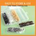 Elastic Hair Bands Set - 600 Mini Rubber Bands with Organizer Box | Soft Small Hair Ties for Kids & Adults | Hair Accessories for Men, Women, Toddler - 5 Neutral Colors - Buy Online on GoSupps.com